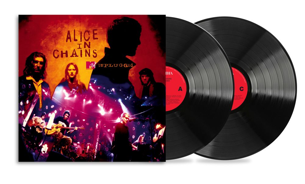 the album cover for Alice In Chains - Unplugged