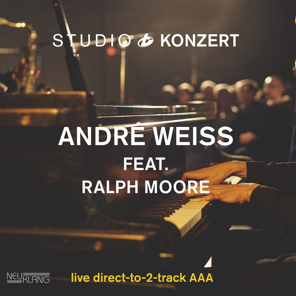 the album cover for Andre Weiss - Studio Konzert