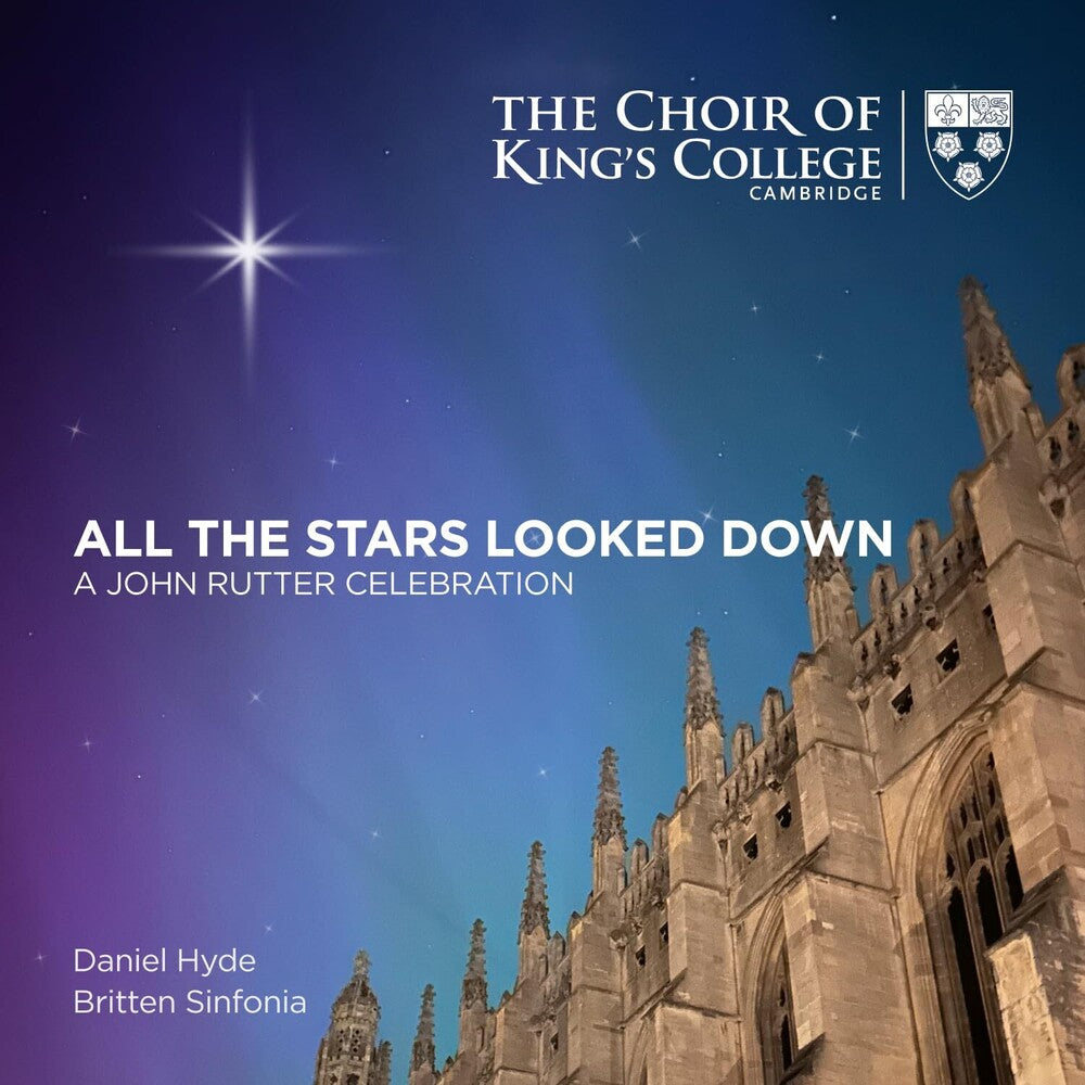 the album cover for Choir of King's College Cambridge - All The Stars Looked Down