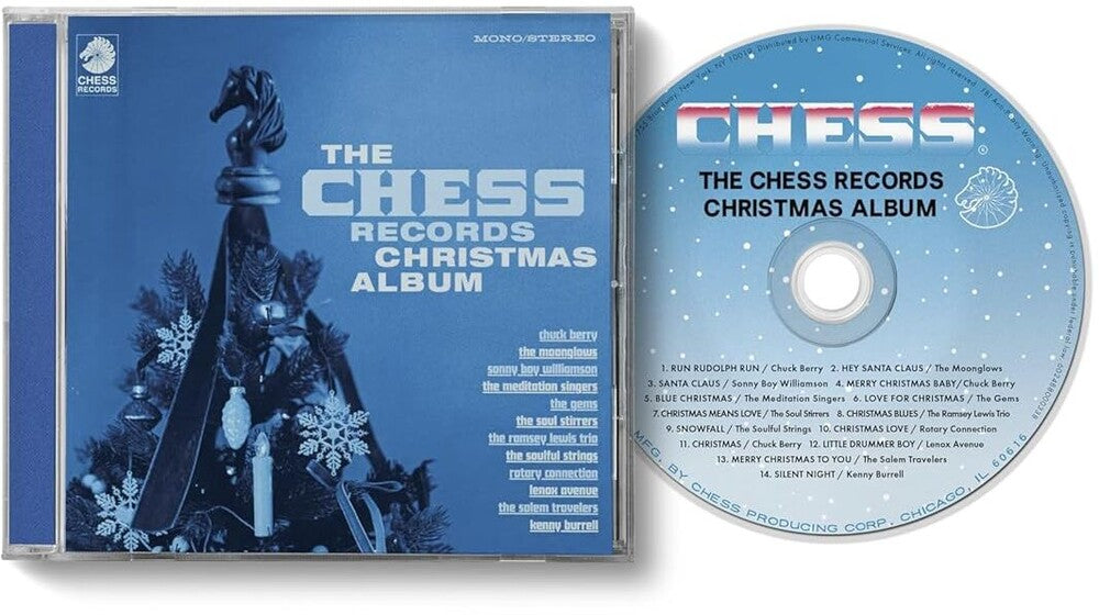 the album cover for Chess Records Christmas Album / Various - The Chess Records Christmas Album (Various Artists)