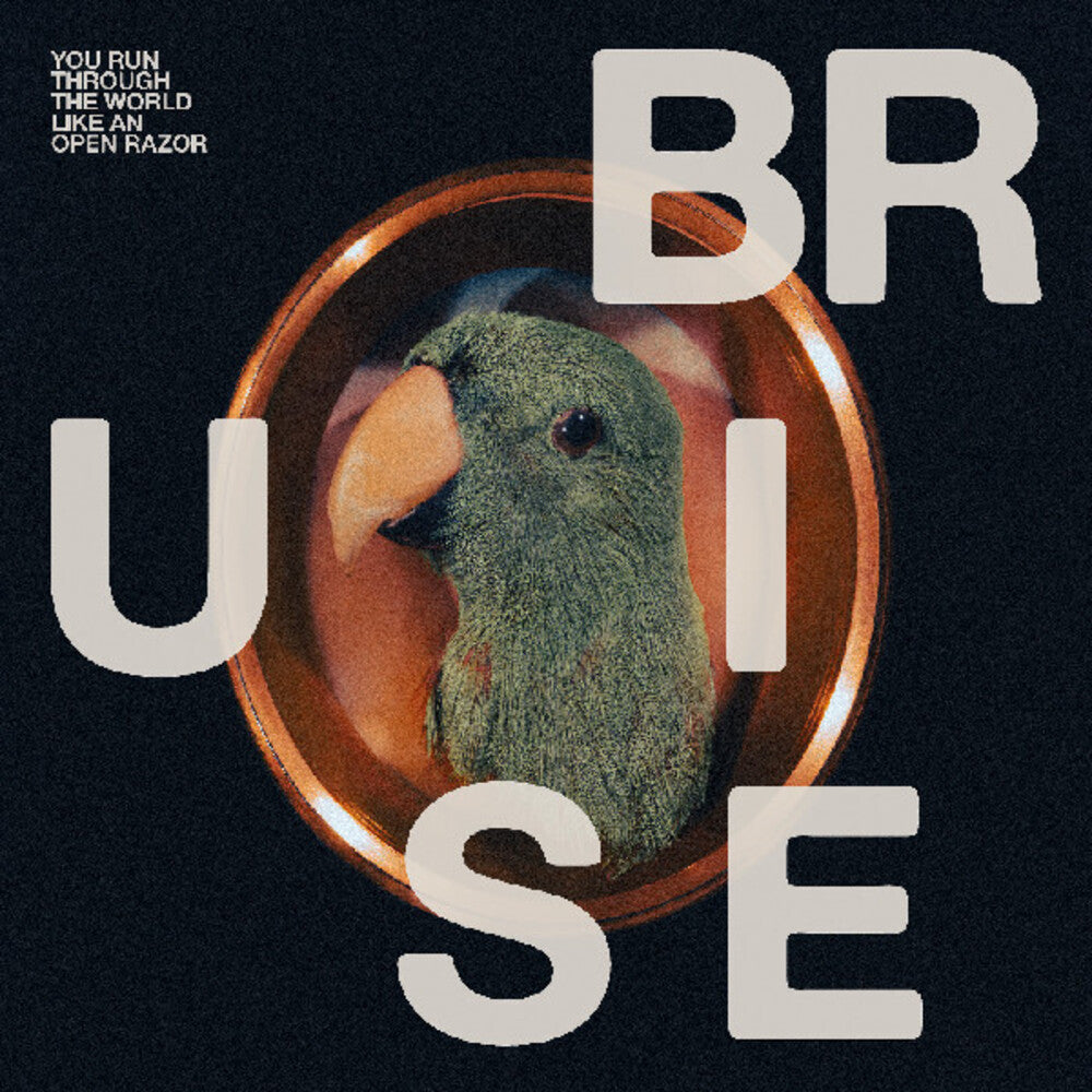 the album cover for Bruise Blood - You Run Through The World Like An Open Razor