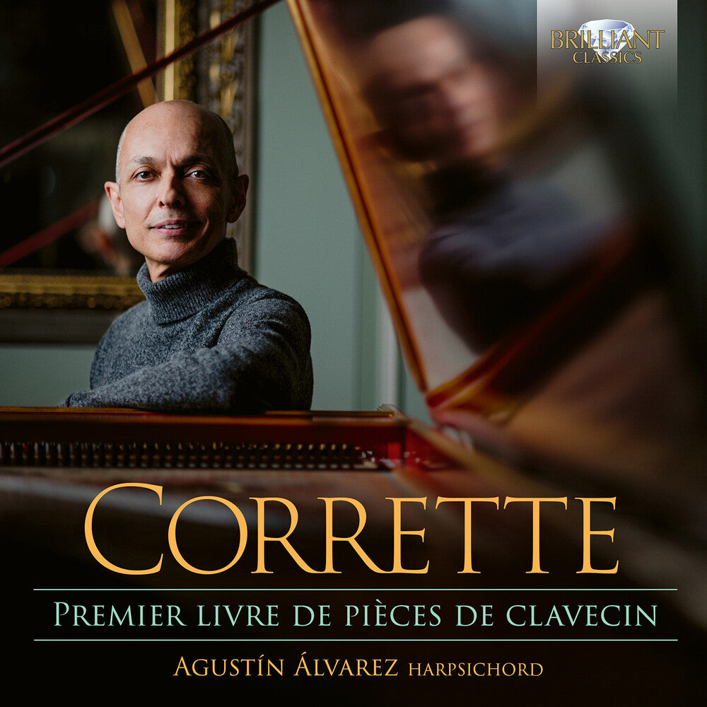 the album cover for Agustin Alvarez - Corrette: Premier Livre De Pieces De Clavecin