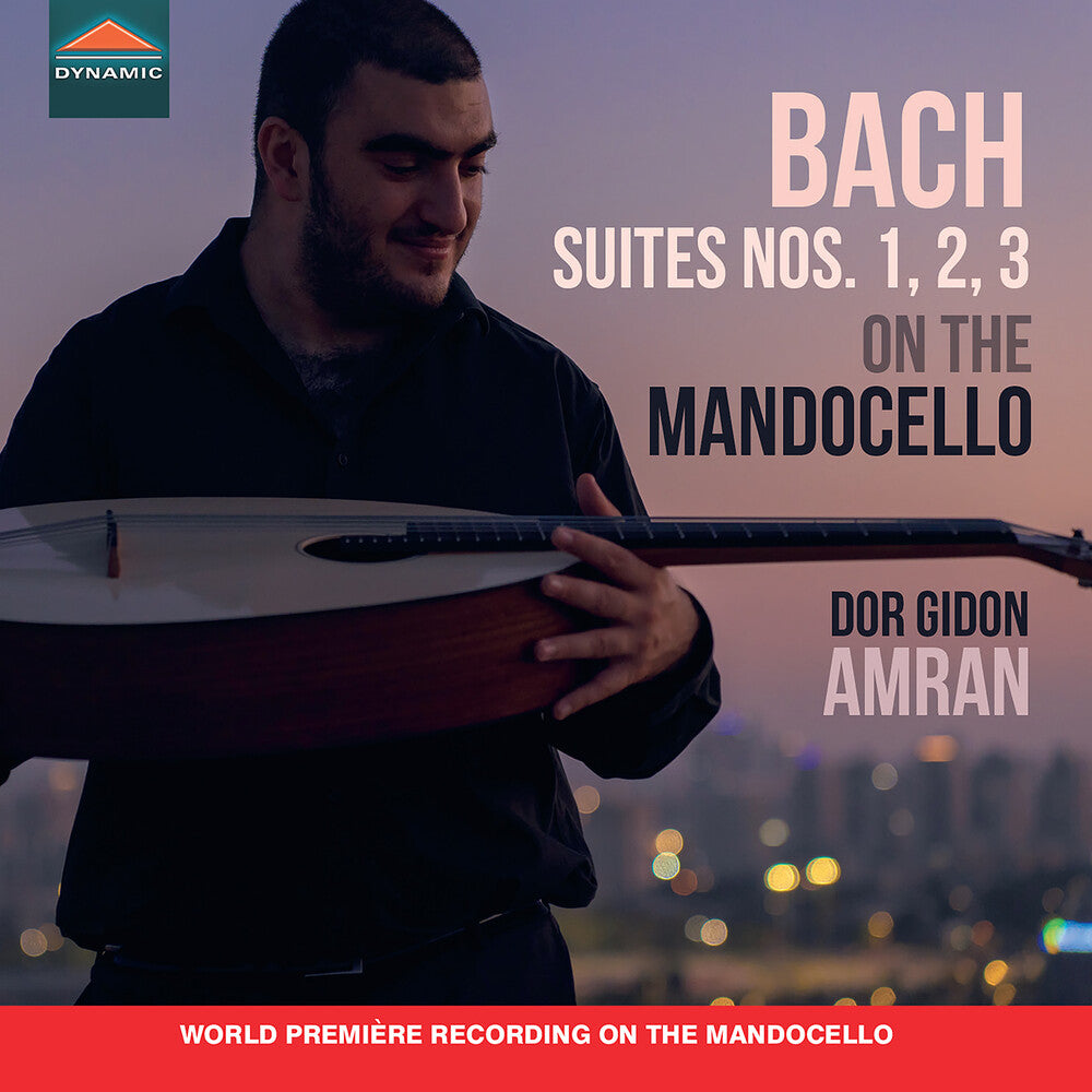 the album cover for Dor Amran Gibon - J. S. Bach: Suites No. 1 2 3 On The Mandocello