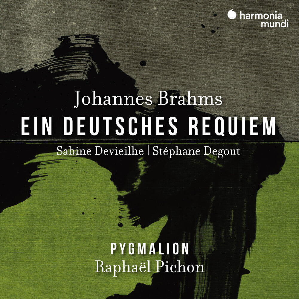 the album cover for Raphael Pichon / Pygmalion - Brahms: Ein Deutsches Requiem