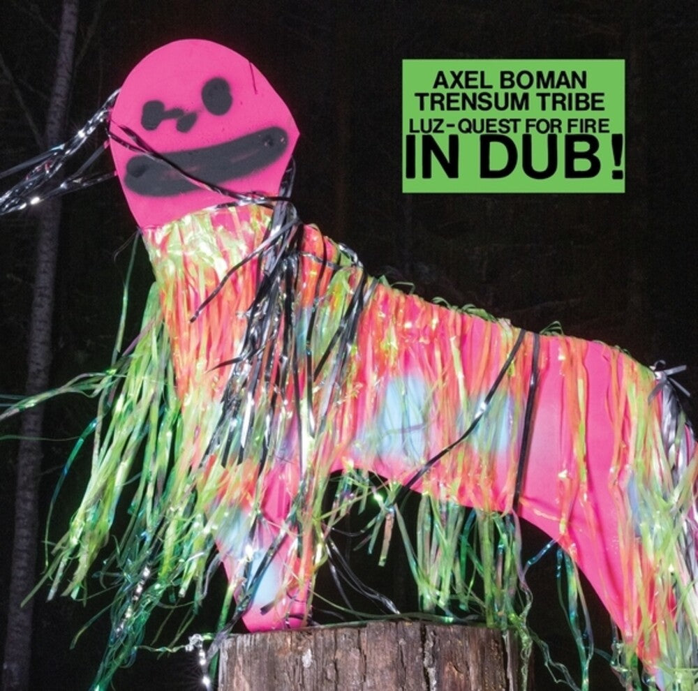 the album cover for Axel Boman / Trensum Tribe - Luz / Quest For Fire In Dub