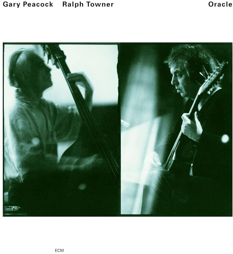 the album cover for Gary Peacock / Towner,Ralph - Oracle (Ecm Luminessence Series)