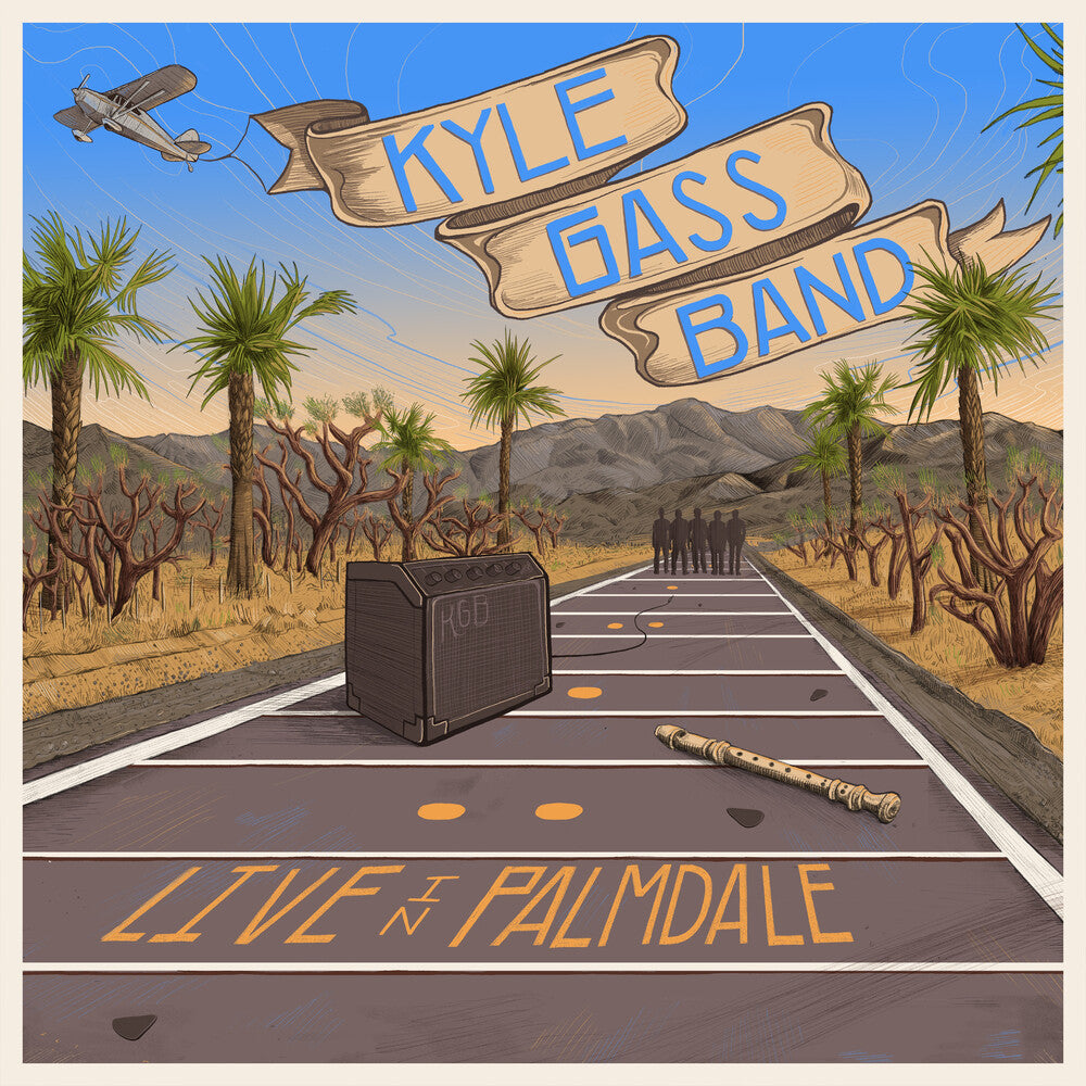the album cover for Kyle Gass Band - Live In Palmdale
