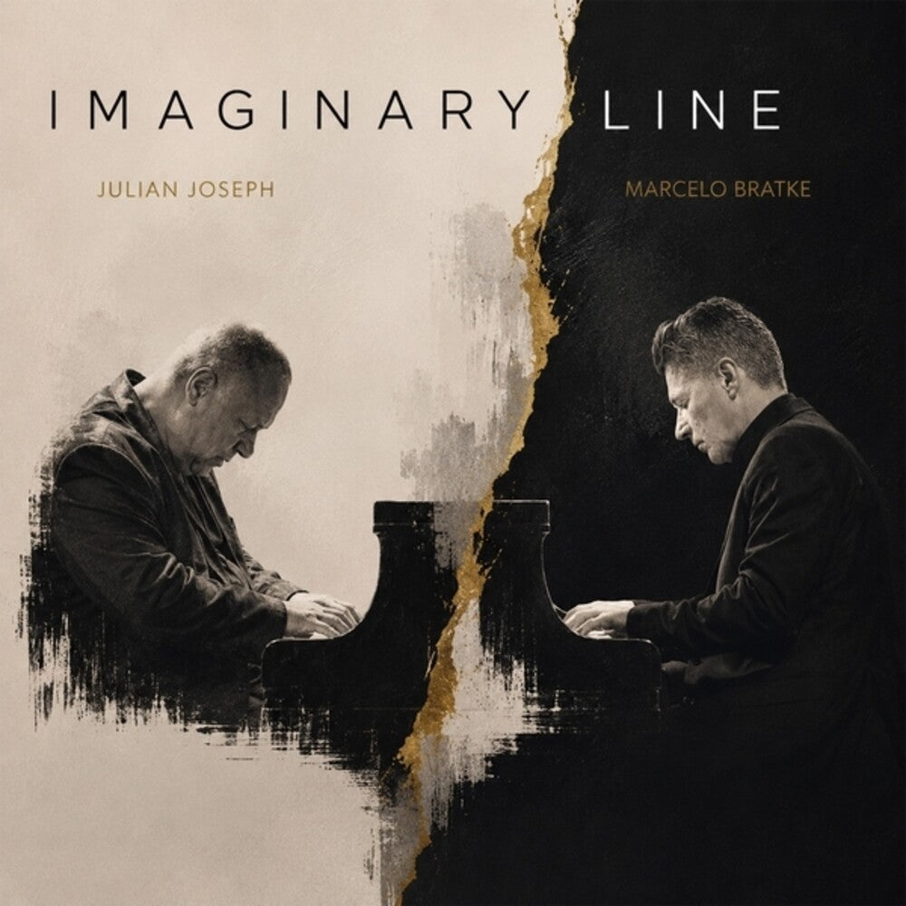 the album cover for Julian Joseph / Bratke,Marcelo - Imaginary Line