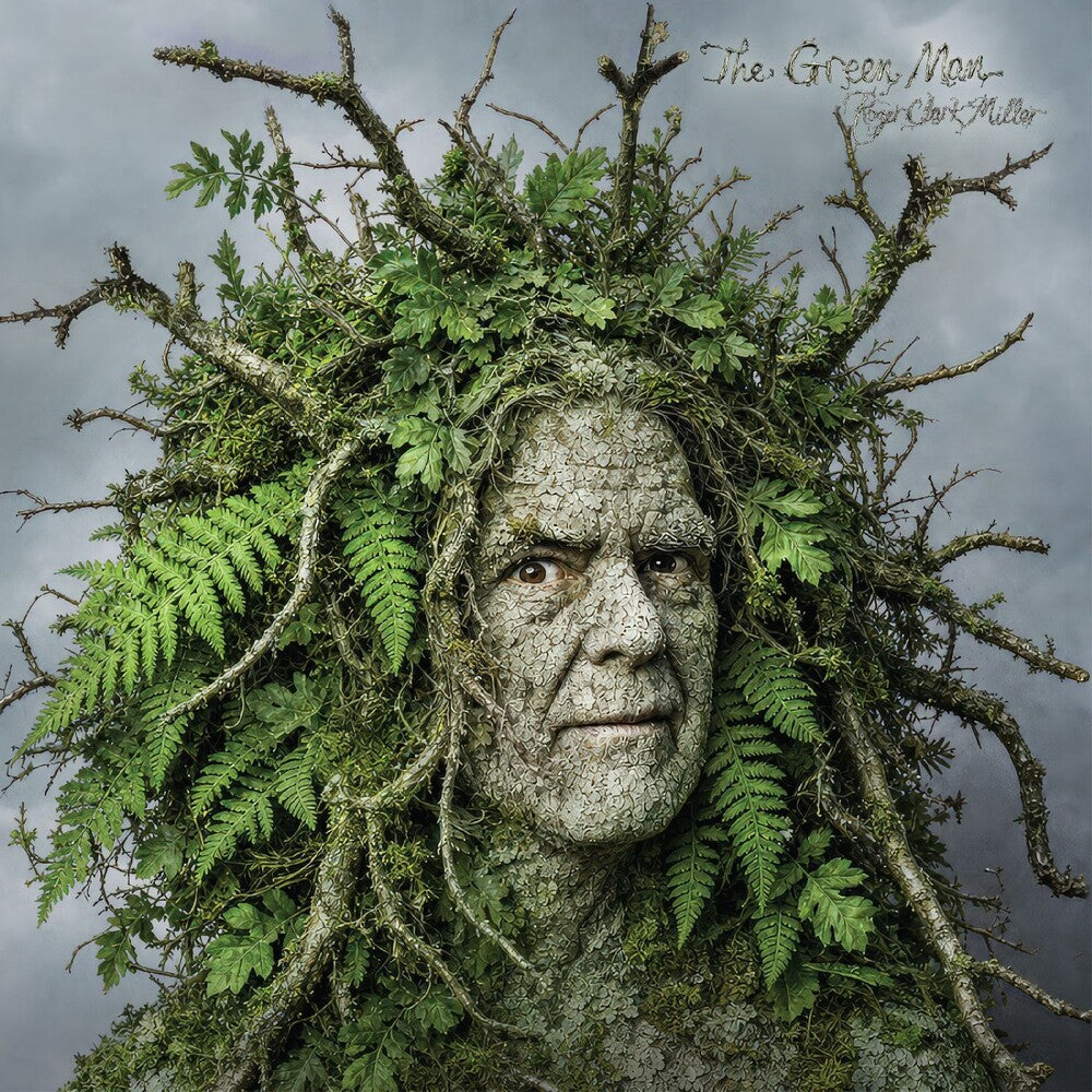 the album cover for Roger Miller Clark - Green Man