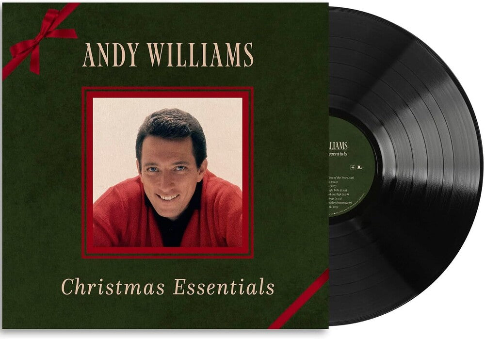the album cover for Andy Williams - Christmas Essentials