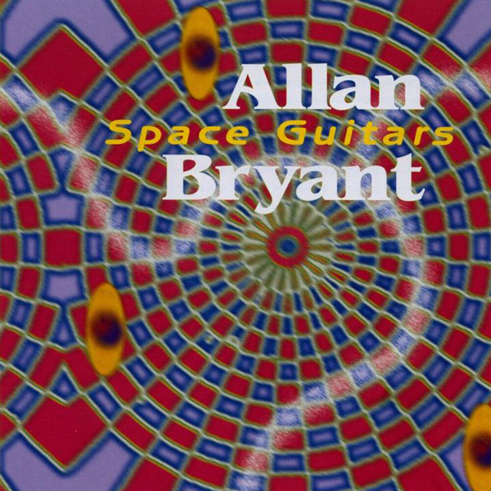 the album cover for Allan Bryant - Space Guitars