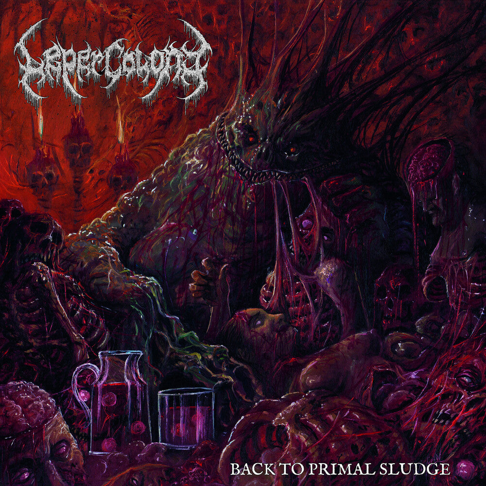 the album cover for Leper Colony - Back To Primal Sludge