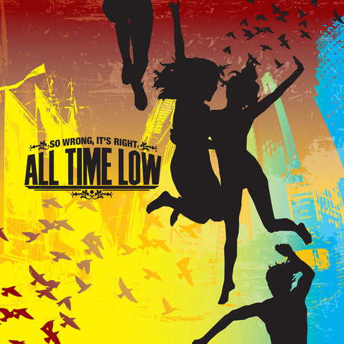 the album cover for All Time Low - So Wrong, It's Right