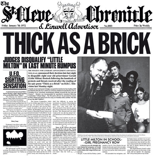 Jethro Tull - Thick As a Brick [CD]