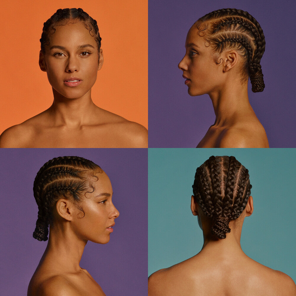 the album cover for Alicia Keys - Alicia