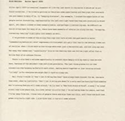 Brad Mehldau - Suite: April 2020 [LP]