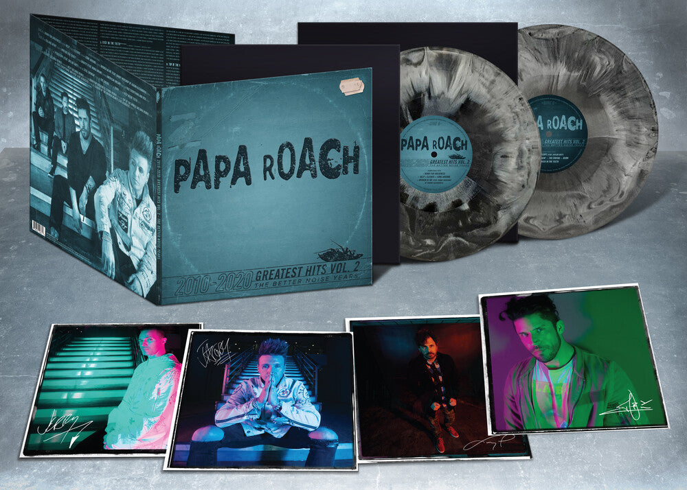 the album cover for Papa Roach - Greatest Hits Vol.2 The Better Noise Years [US Exclusive Smoke 2LP]