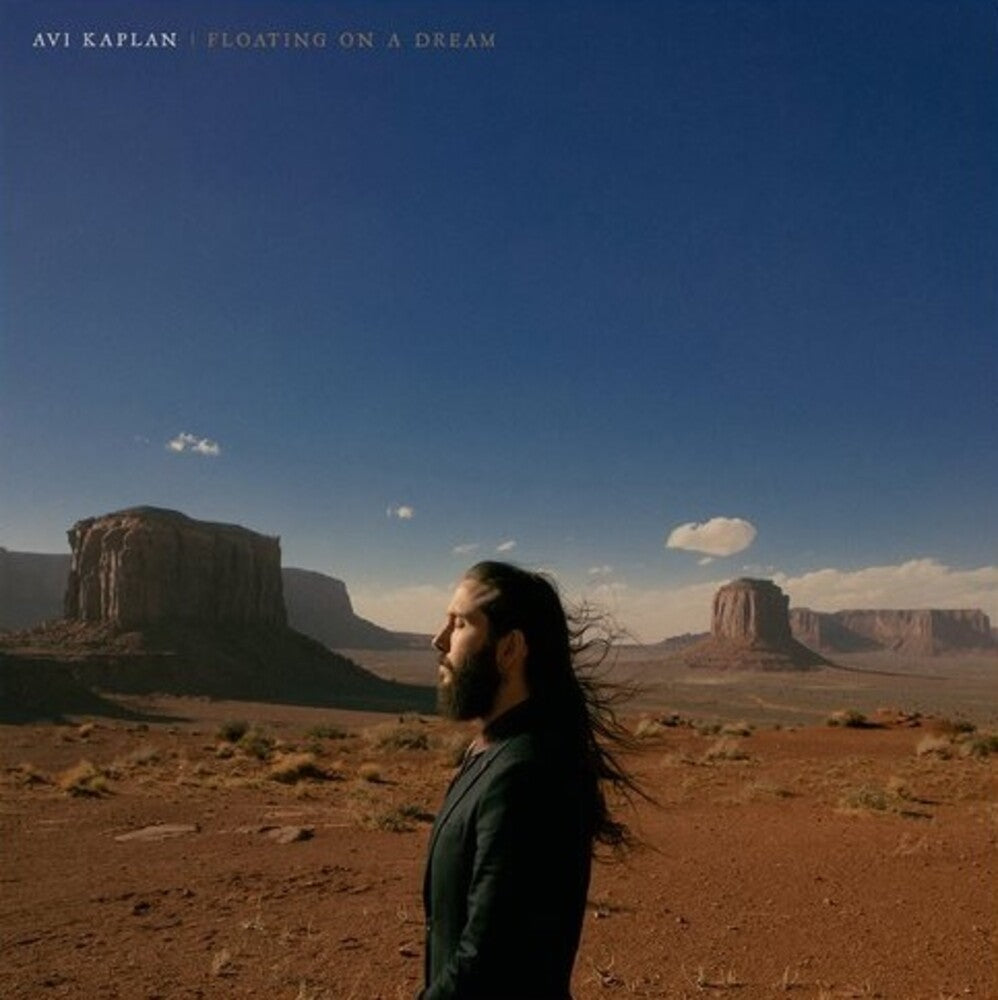 the album cover for Avi Kaplan - Floating On A Dream [Indie Exclusive Limited Edition Black Ice LP]