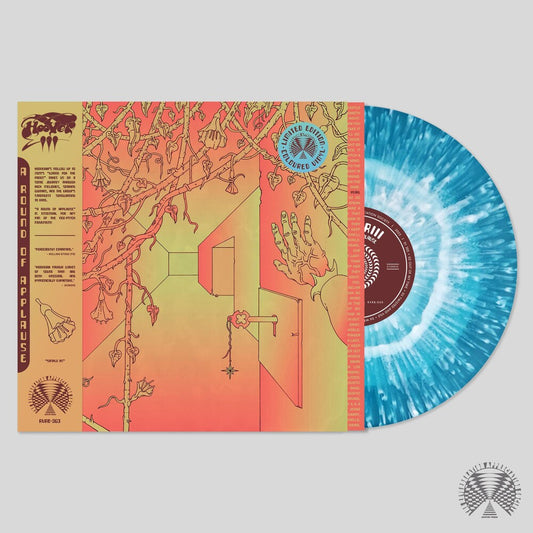 Hooveriii - A Round Of Applause [Indie Exclusive Limited Edition Bone inside Ocean Blue with Bone Splatter LP]