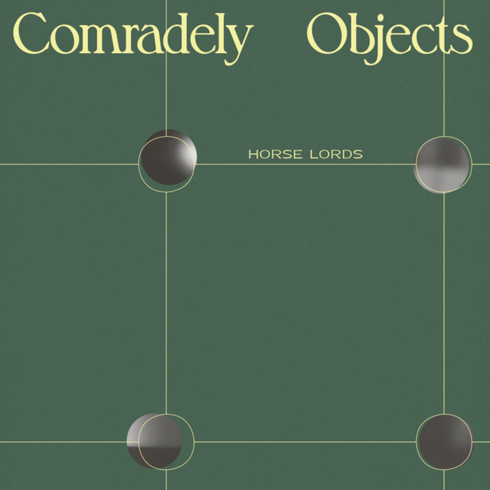 the album cover for Horse Lords - Comradely Objects