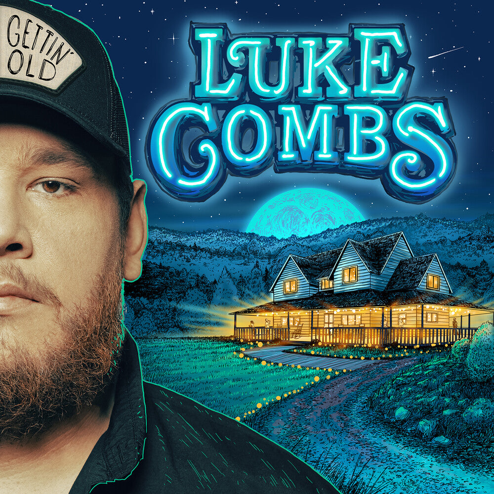 the album cover for Luke Combs - Gettin’ Old [LP]