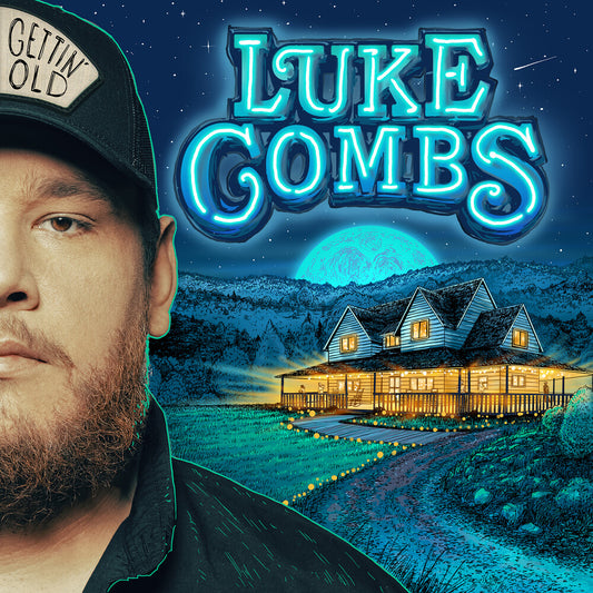 the album cover for Luke Combs - Gettin’ Old [LP]