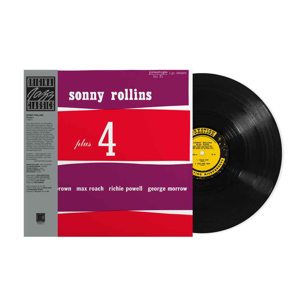 Pre-Order: Sonny Rollins - Plus 4 (Original Jazz Classics Series) -  [180g LP]