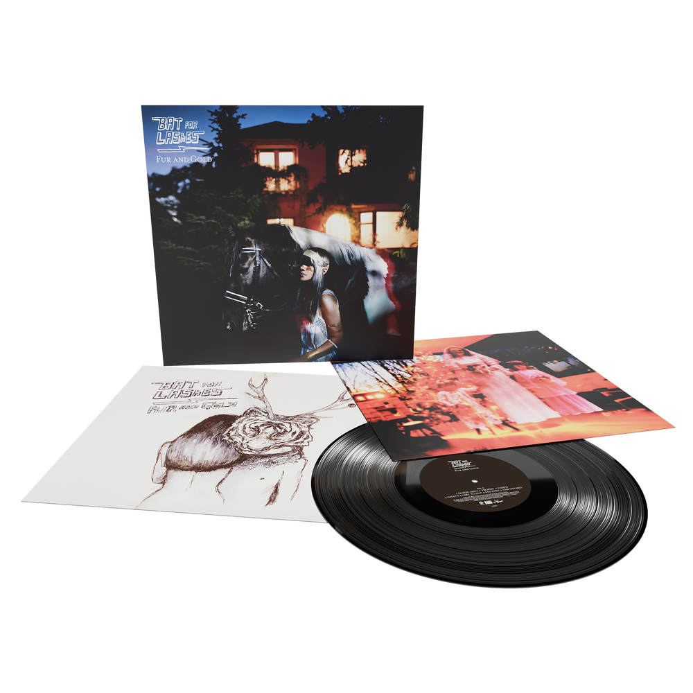 the album cover for Bat For Lashes - Fur and Gold (2025 Remaster)