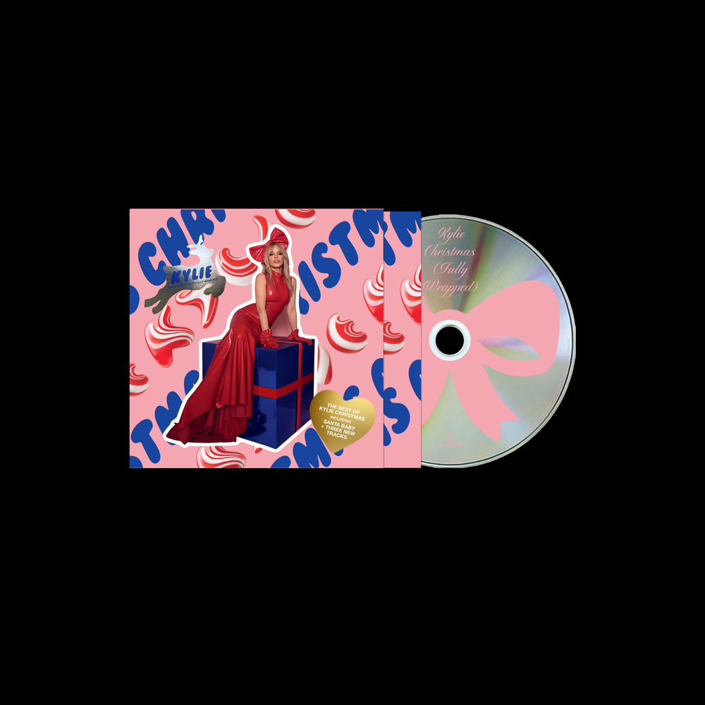 the album cover for Kylie Minogue - Kylie Christmas (Fully Wrapped)