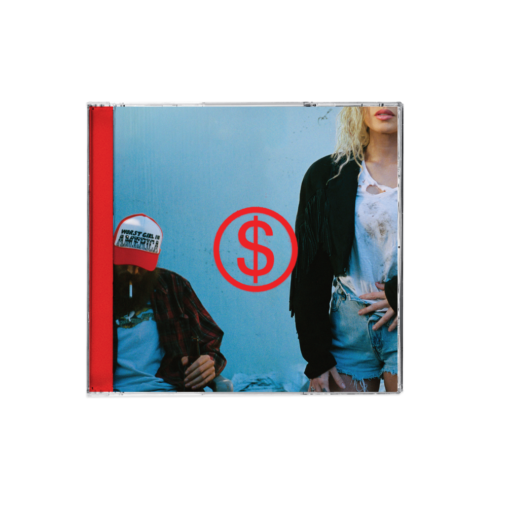 the album cover for Slayyyter - Wor$T Girl In America [With Booklet]