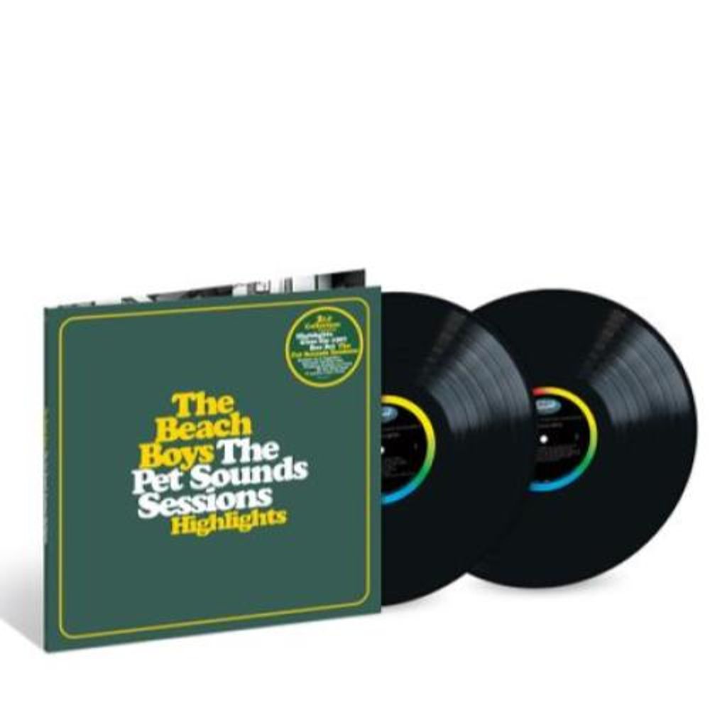the album cover for The Beach Boys - The Pet Sounds Sessions Highlights - 60th Anniversary