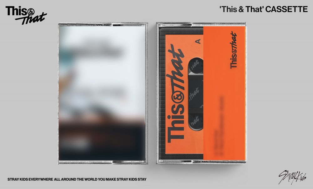 the album cover for Stray Kids - This & That