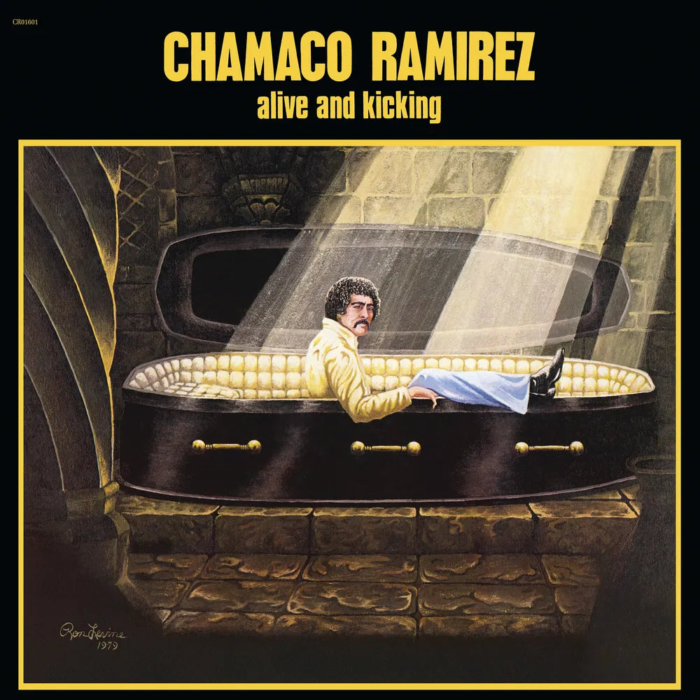 the album cover for Chamaco Ramirez - Alive and Kicking [180g Black]