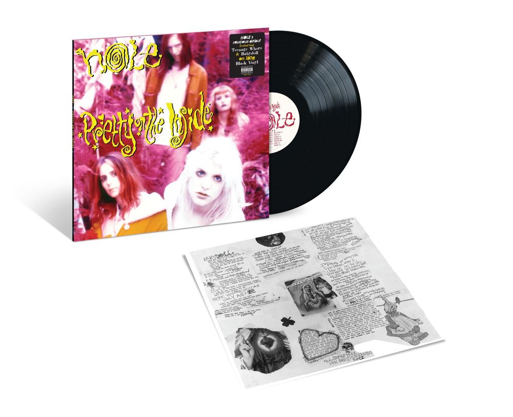 the album cover for Hole - Pretty On The Inside - (35th Anniversary Edition) [180g Black]