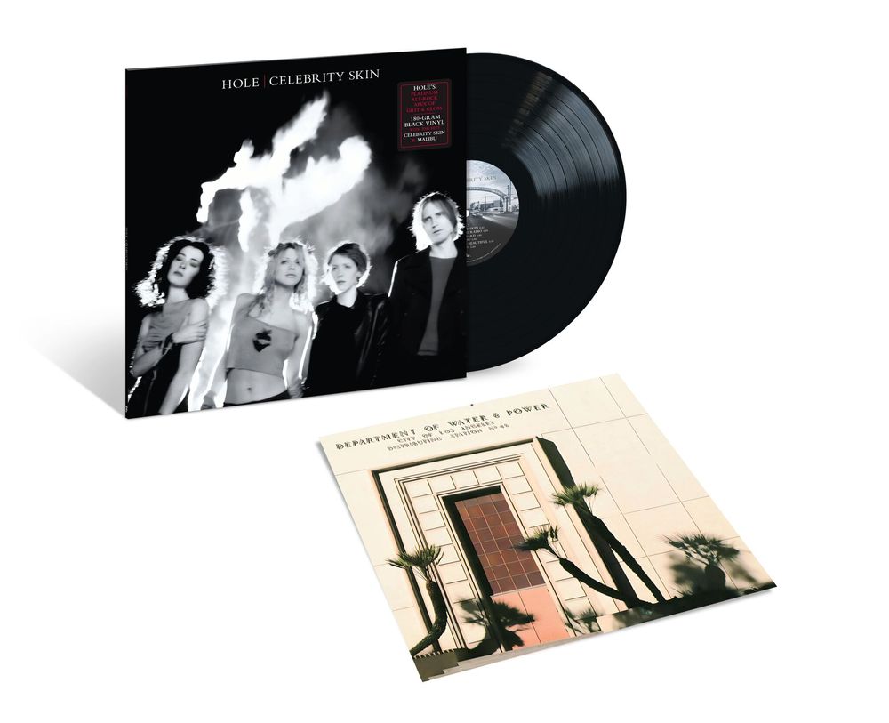 the album cover for Hole - Celebrity Skin [180g Black]