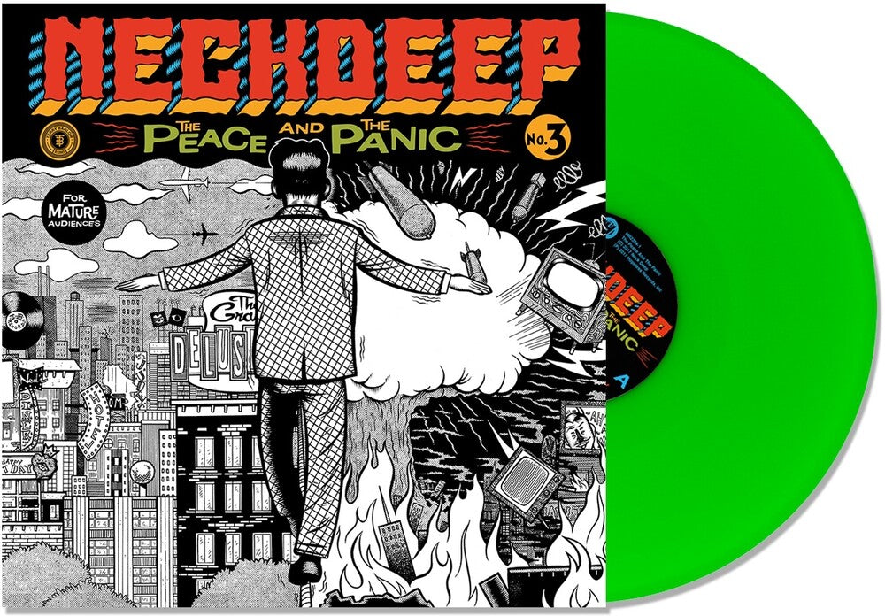 Neck Deep - The Peace and the Panic [Green LP]