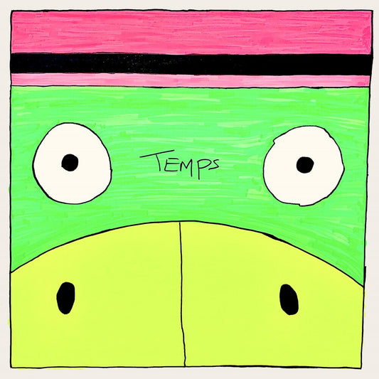 Temps - Party Gator Purgatory - Fluorescent Pink & Green [LP]