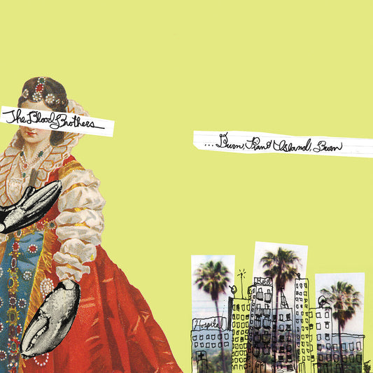 Blood Brothers - Burn, Piano Island, Burn: Collectors Edition [Limited Edition Yellow w/Pink and Black Splatter LP+7in]