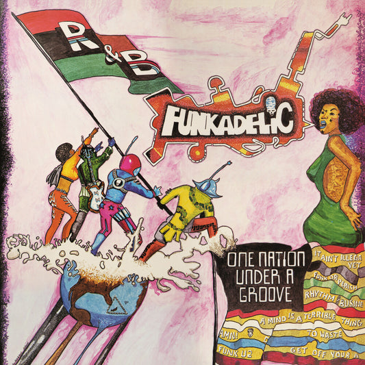 Funkadelic - One Nation Under A Groove - Red & Green Colored Vinyl with Bonus 12-Inch [LP]