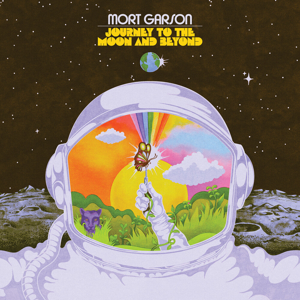 the album cover for Mort Garson - Journey to the Moon and Beyond [Mars Red LP]