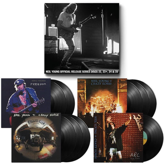 Neil Young - ORS box #5 Official Release Series Discs 22, 23+, 24 & 25 (includes: Arc, Weld, Ragged Glory, Freedom) [LP Box Set]