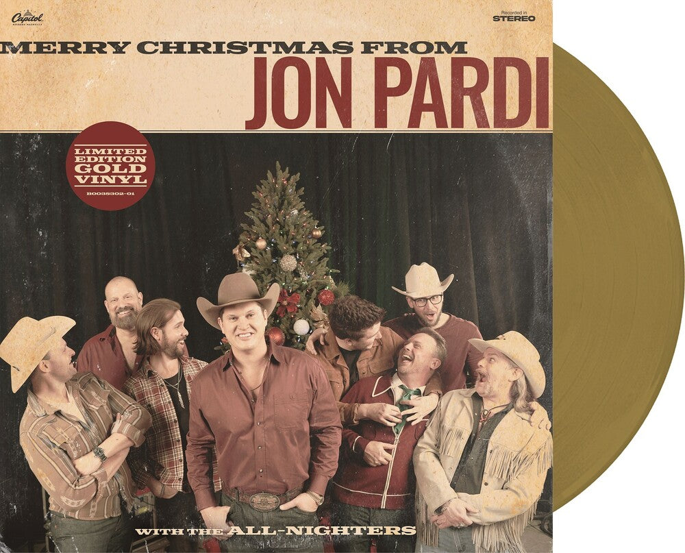 Jon Pardi - Merry Christmas From Jon Pardi [Limited Edition Gold LP]