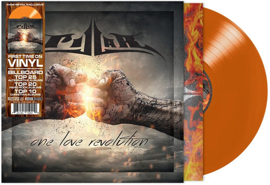 Pillar - One Love Revolution [Indie Exclusive Limited Edition Flaming Orange LP]