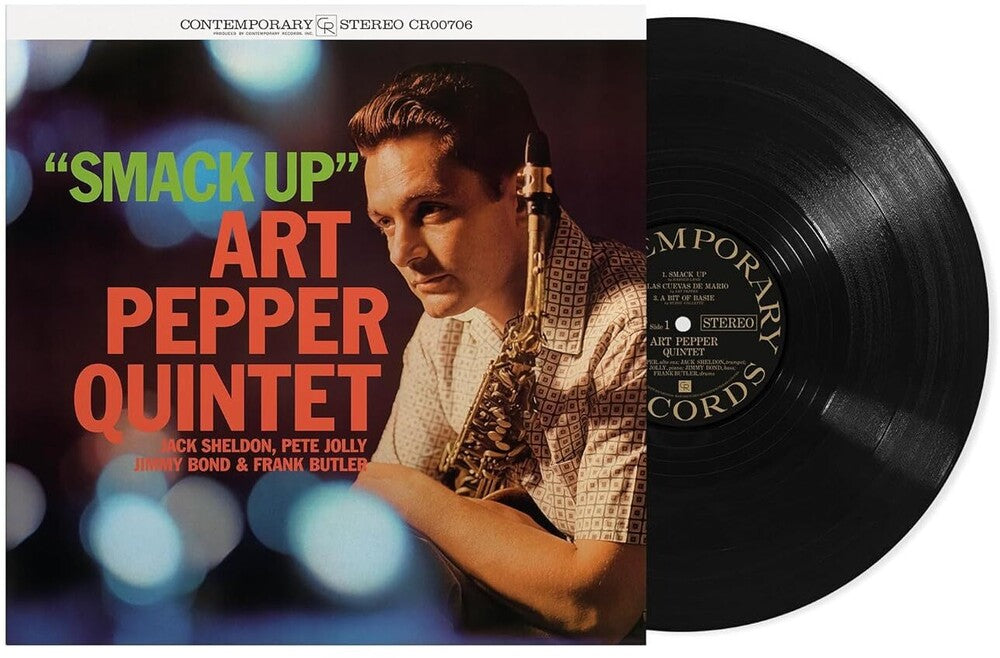 the album cover for Art Pepper Quintet - Smack Up: Contemporary Records Acoustic Sounds Series [LP]