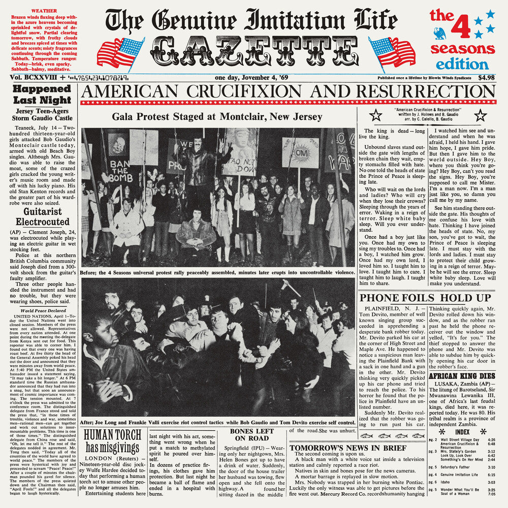 Frankie Valli  & The Four Seasons - Genuine Imitation Life Gazette (Ofgv) [Record Store Day]