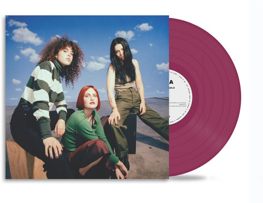 Muna - Saves The World - Raspberry Colored Vinyl [LP]