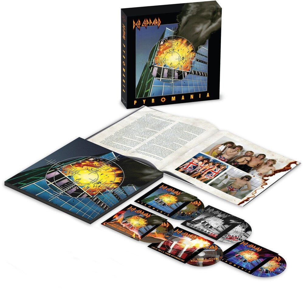 Def Leppard - Pyromania [40th Anniversary Box Deluxe 4 CD/Blu-ray]