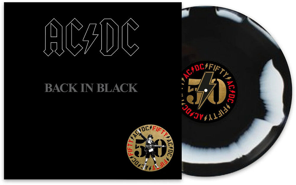 AC/DC - Back In Black: 50th Anniversary (Blk) [Colored Vinyl] (Wht)