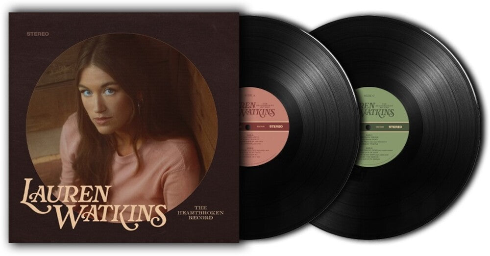 the album cover for Watkins, Lauren - The Heartbroken Record [2 LP]