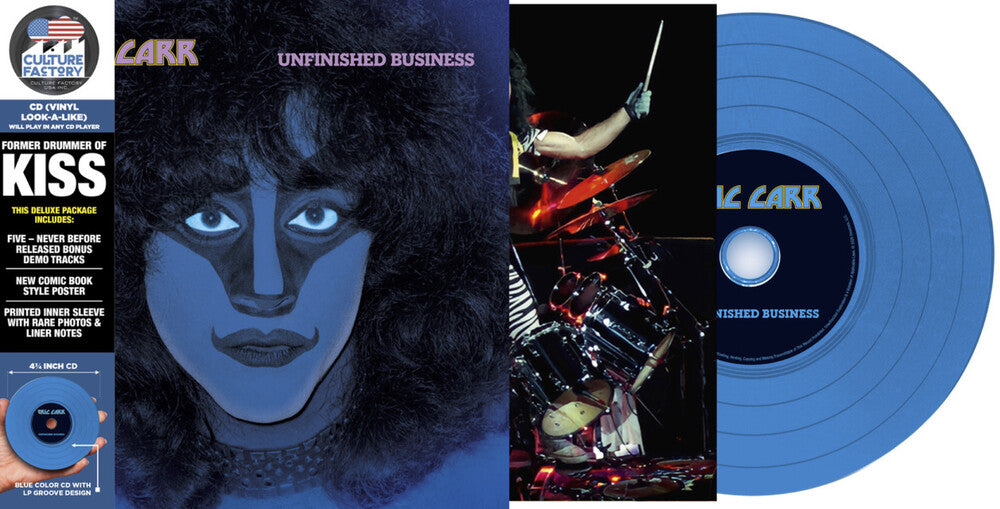 Eric Carr from KISS - Unfinished Business: The Cd Picture Disc Edition [CD]